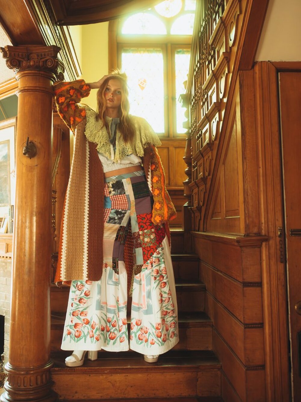 Upcycled statement pants!